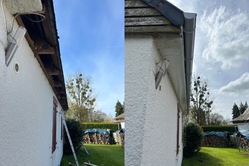 habillage de toiture et gouttières