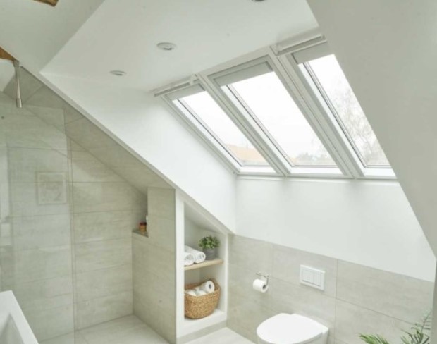 pose de velux salle de bain